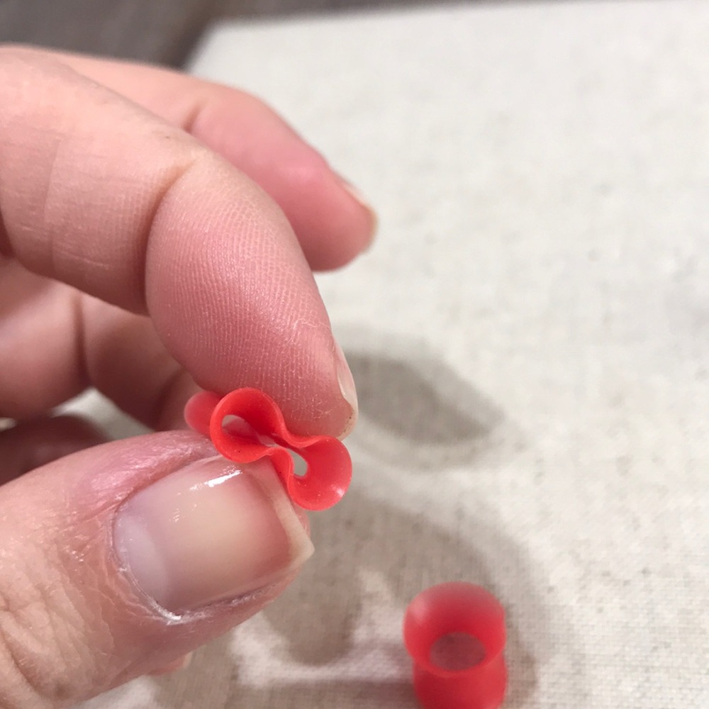Silicone plugs (2 pairs) - Picture 2 of 3